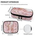 thumbnail image 3 of COEQINE Marble Stripes Insulin Storage Bag Medicine Cooler Travel Insulated Diabetic Bags Insulin Cooler Travel Organizer for Daily Use for Patients with Diabetes, 3 of 7