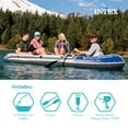 thumbnail image 5 of Intex Excursion 4 Person Inflatable Rafting and Fishing Boat Set with 2 Oars, 5 of 13