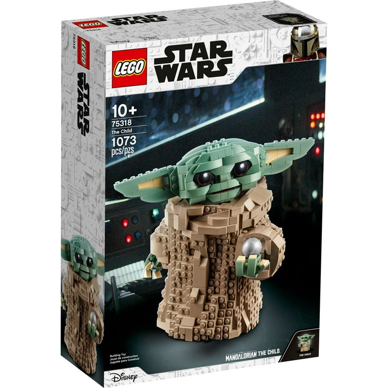 LEGO Star Wars: The Mandalorian Series The Child 75318 - Baby Yoda Grogu  Figure, Building Toy, Collectible Room Decoration for Boys and Girls,  Teens