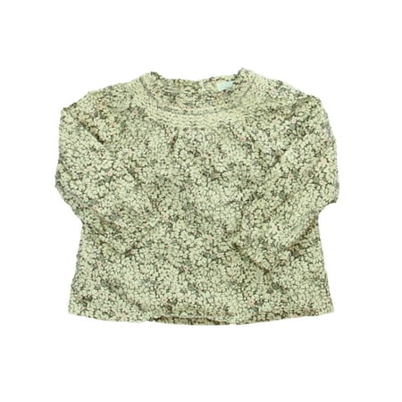 

Pre-owned Edgehill Collection Boys Ivory | Pink Floral Blouse size: 12 Months