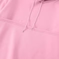 thumbnail image 4 of mgoYE Kangaroo Pouch Hoodie for Women Oversized Dog Pouch Sweatshirts Pet Carrier Pullover Animal Holder Long Sleeve Tops(Pink,XL), 4 of 9