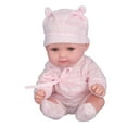 thumbnail image 3 of Newborn Baby Dolls, Silicone Baby Doll Cute Vinyl 11 Inch  For Home Decoration For Photography Props For Collection, 3 of 8