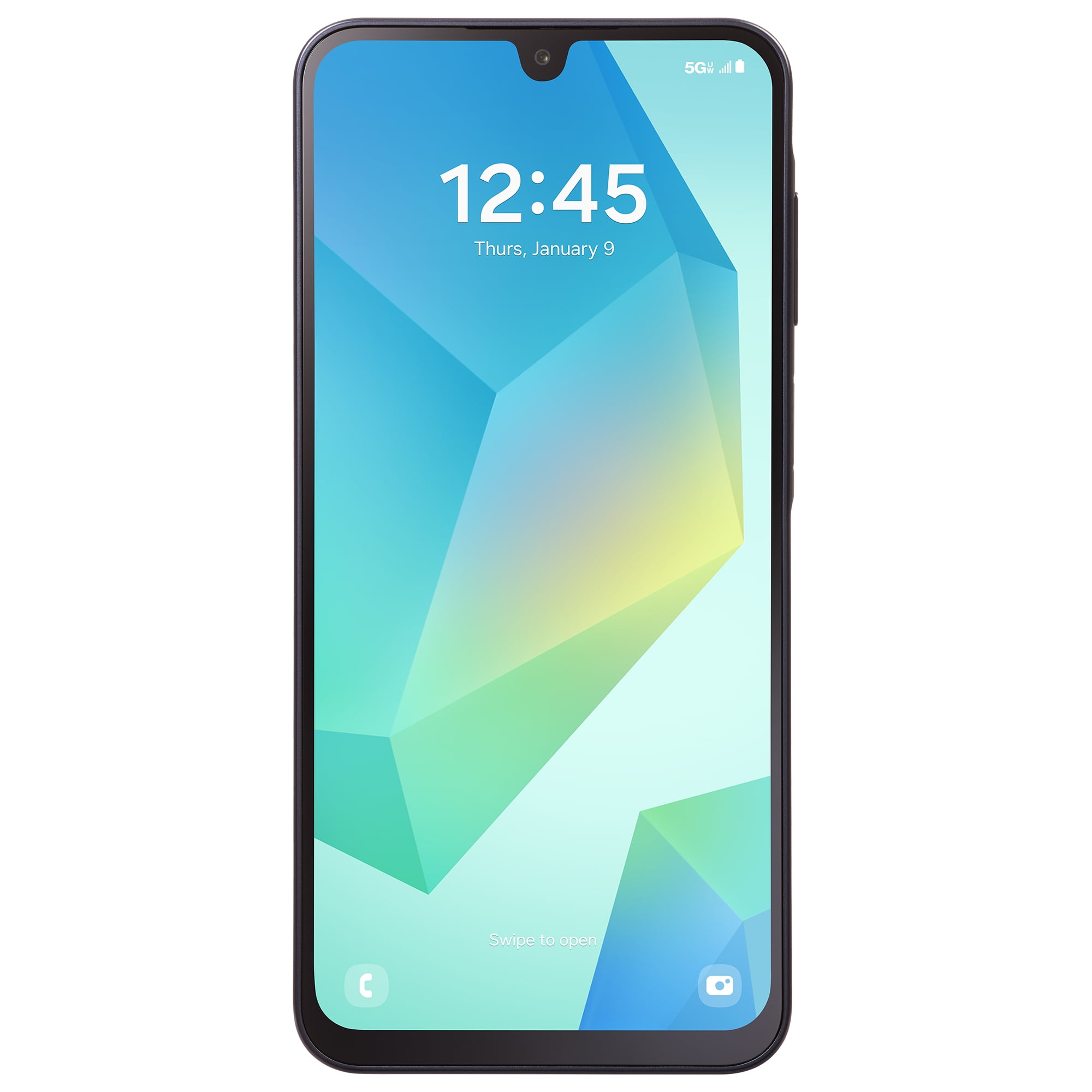 Tracfone Samsung Galaxy A16, 128GB, 5G, Black - Prepaid Smartphone [Locked to Tracfone]