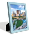 thumbnail image 3 of Grooved 8 in. x 10 in. Blue Picture Frame Set (Set of 4), 3 of 6