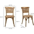 thumbnail image 5 of CHURCHILL DINING CHAIR-M2, 5 of 5
