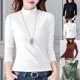thumbnail image 3 of Women Turtleneck Base Layer Shirts Long Sleeve Slim Fit Thermal Underwear Tops, 3 of 8