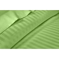 thumbnail image 5 of 4 Piece Beed Sheet Set, 400 Thread Count, 10" Deep Pocket, 100% egyptian Cotton, Best Bed Sheet for Home - Extra Soft & Luxury - Sage Stripe,Twin-XL Size., 5 of 6