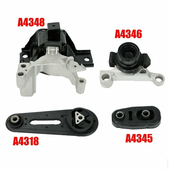 Engine Motor & Trans Mount 4PCS 2007-2012 for Nissan Sentra 2.0L for Auto CVT