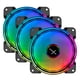thumbnail image 2 of Kit de 3 Ventiladores Xzeal XZ1100 ARGB 120mm Control Remoto, 2 of 2
