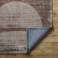 thumbnail image 5 of Hauteloom Tenen Living Room, Bedroom Area Rug - Contemporary - Gray, Sage, Metallic Silver - 18" Sample, 5 of 8