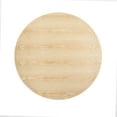 thumbnail image 2 of Modway Lippa 48" Round Wood Grain Dining Table in White Natural, 2 of 7