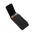 thumbnail image 5 of Universal Phone Pouch PU Leather Card Slot Belt Holder for iPhone 13/14/15/16/17 Pro Max 14/15 Plus Samsung S23/S24/S25 Edge for Men,L(6.6‘’x3.4''x0.86''), 5 of 8
