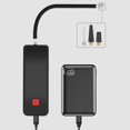 thumbnail image 4 of Mini portátil de mano con carga USB ligera, compresor de aire, inflador, bomba de neumáticos para bolas de bicicleta, kayak Soledad compresor de aire, 4 of 8