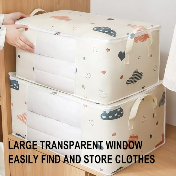 YZEGDCH Large Moving Bags Home Moving Boxes Alternative Reinforced Handle for Clothing, Blanket, Comforters, Bed Sheets, Pillows and Toys