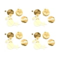 thumbnail image 1 of 4pcs Party Birthday Decorative Paper Pull Flower Charm Ornament, 1 of 5