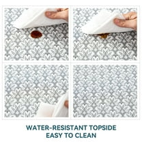 RAY STAR 12x120 Inch Shelf Liner Non Slip, Non Adhesive Drawer Liner, Waterproof Shelf Liners for Kitchen Cabinets