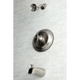 thumbnail image 3 of Kingston Brass KB2638EX Tub and Shower Faucet, Brushed Nickel, 3 of 5