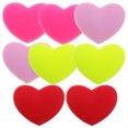 thumbnail image 2 of 6pcs Heart-Shaped Silicone Tennis Racket Vibration Dampeners for Kids and Adults Reduces Racket String Vibration Cute Design, 2 of 8