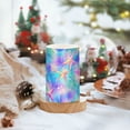 thumbnail image 2 of Yayeee Flameless Candles with Remote Flickering Battery Operated Multi Color Changing, Neon Starfish Pattern, 2 of 7