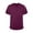 Dark Purple#4037, variant on Hearthz Quick-Drying Scrub Top for Men V Neck Short Sleeve Women’s Nurse Uniforms with Pocket Blue Stretch Scrub Shirts for Men
