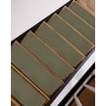 thumbnail image 3 of Sage Green Non-Slip Stair Treads for Wooden Steps, 4 Pack-8x30in Carpet Stair Mats with Adhesive Backing, Noise-Reducing Step Covers for Indoor Stairs, Easy to Install & Residue-Free, 3 of 7