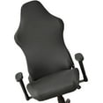 thumbnail image 6 of WASHWEPE Gaming Chair Cover Stretchable Dark Grey for Home and Computer Game Set, 6 of 8
