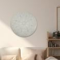 thumbnail image 6 of Wall Sculpture Boho Wood Geometry Art 28cm Size for Meditation Studio Home Office Decor, 6 of 9