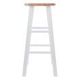 thumbnail image 3 of Winsome Element 29" Bar stool Natural/White, 3 of 6