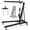 Black, variant on 2 Ton Folding Hydraulic Engine Hoist with Lever, Folding Engine Shop Crane Hoist Lift, Heavy Cherry Picker with 6 Wheels for Garage, Workshop