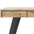 thumbnail image 4 of Allora Solid Acacia Wood Writing Desk in Golden Wheat, 4 of 7