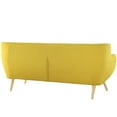 thumbnail image 4 of Modway Remark Modern Upholstered Fabric Sofa in Sunny Yellow, 4 of 6