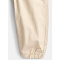thumbnail image 3 of Wonder Nation Baby Girl Woven Joggers, Sizes 0-24 Months, 3 of 3