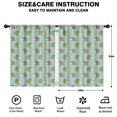 thumbnail image 2 of Blackout Kids Curtains,Hedgehog Pattern Childrens Insulated Curtains Set Of 2,Bedroom Essentials,Toddler Room Decor 42"x54"(106x137cm), 2 of 4
