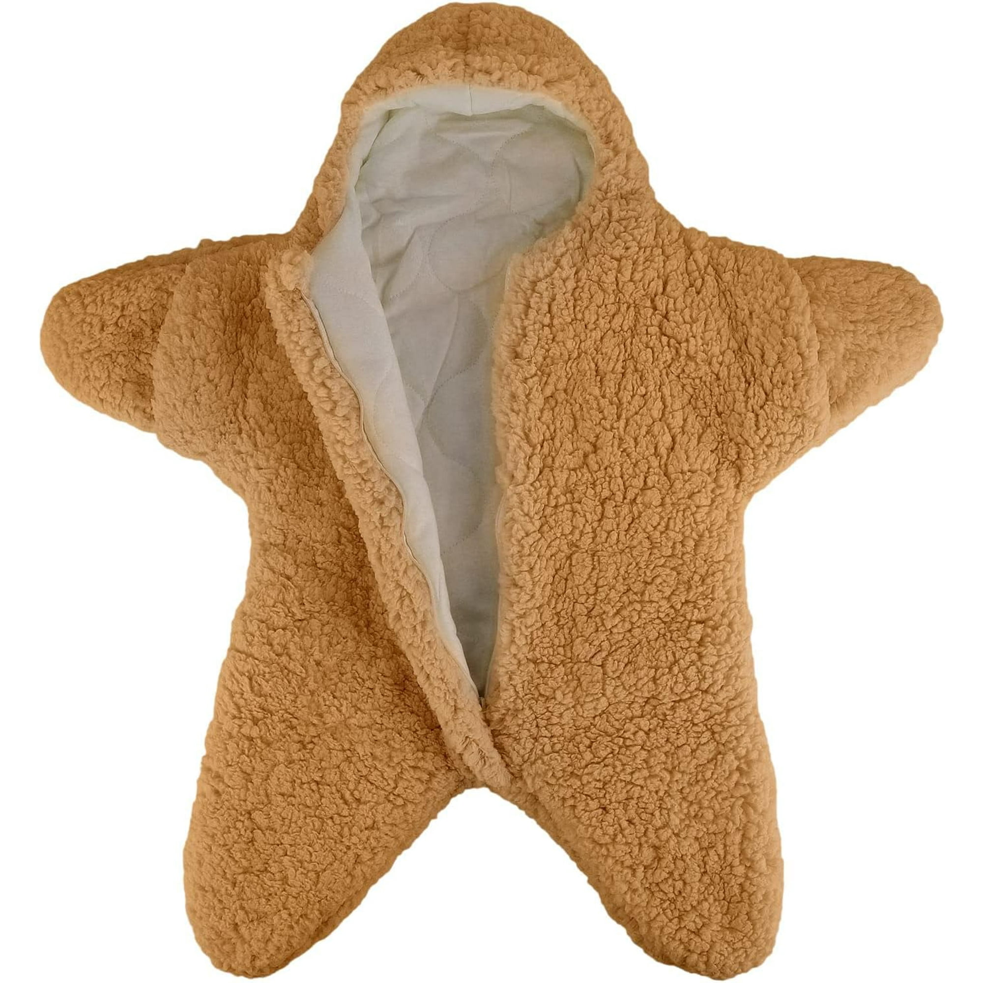 SURJDE Baby Wearable Sleeping Stroller Blanket Infant Windproof Starfish Fleece Warm Snowsuit for Newborn Babies Walmart
