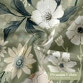 thumbnail image 4 of Extra Long Boho Floral Shower Curtain 72 x 84, Spring Leaves Shower Curtain, XL Chic Shower Curtains for Modern Bathroom Decor, Summer Colorful Flower Shower Curtain, 4 of 6