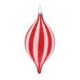 thumbnail image 4 of Striped Glass Ornament Set of 6, 4 of 7