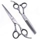 thumbnail image 2 of Tijeras de peluquería profesionales de 6 pulgadas, de acero inoxidable, para uso en salones y en casa., 2 of 5