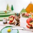 thumbnail image 3 of Serie de adornos de Caperucita Roja y Lobo Gris de ZAKKA Colección de adornos pequeños de resina artesanales con motivos de Decole Spot, 3 of 5
