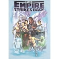thumbnail image 2 of Star Wars Men's The Empire Strikes Back Retro Poster Design Graphic T-Shirt, 2 of 3