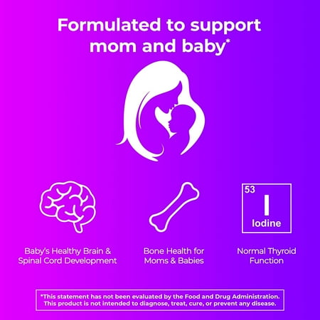 One A Day WOMEN'S PRENATAL GUMMIES 120 Ct (Pack of 2)