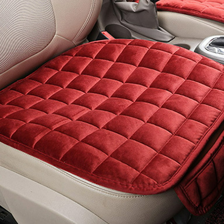 GENEMA Car Seat Cover Winter Warm Cushion Protector Auto Rear Chair Mat  Antislip Universal Front Chair Breathable Pad 