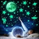 thumbnail image 5 of Estrellas que brillan en la oscuridad para techo, 103 estrellas de techo que brillan en la oscuridad, decoración de pared para niños, para dormitorio de niños, 5 of 5