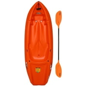 Lifetime Wave Youth 6 ft Sit-On-Top Kayak with Paddle, Orange (90154)