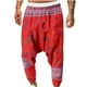 thumbnail image 5 of Pantalones largos para hombre, moda de primavera/verano, estampados casuales, entrepierna holgada, pantalones holgados de hip hop, pantalones de algodón y lino para hombre, 5 of 9