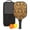Black-3, variant on Pickleball Paddles Set Of 1, Fiberglass Surface, Animal, Leopard Print, 1 Paddle, 2 Balls & Bag