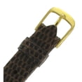 thumbnail image 2 of Watch Strap 14mm Dark Brown Ladies Genuine Lizard, 2 of 4