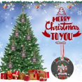 thumbnail image 3 of 2022 Regalo de Navidad para ella Regalo para colgante de Navidad Decoración de árbol de Navidad 5 piezas, 3 of 4