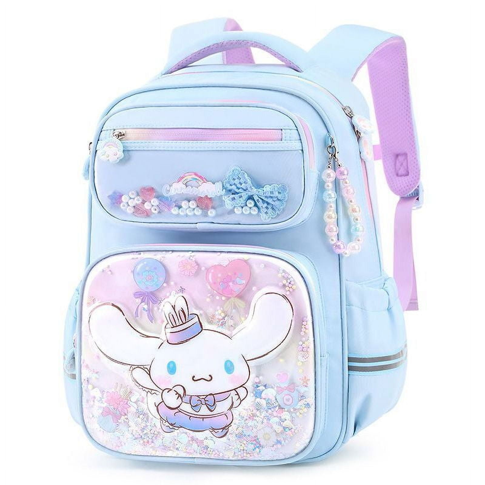 Student Kuromi School Bag Grade 1-3-6 New My Melody Backpack Spine Protector Burden Reduction Cute Cinnamoroll School Supplies