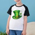 thumbnail image 5 of St.Patrick's Day Agkizg Toddler Baby Boys Summer Tops, Short Sleeve T-shirt for Kids, Toddler Boys Cute Graphic Tees Children Green Printing Crewneck T Shirts, Sizes 11-12 Years, 5 of 5