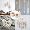 thumbnail image 2 of LEEYNEER 120Pcs Natural Wood Rings Set  for DIY Craft  Ring Pendant Making, 2 of 9
